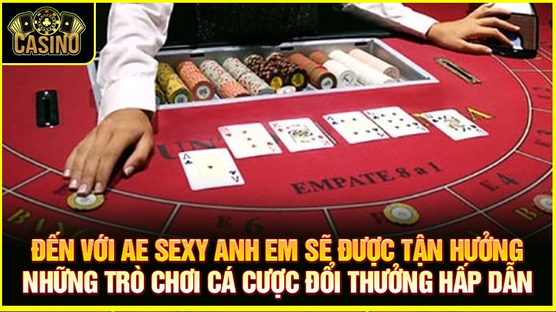 Sảnh AE Sexy cực hay | Đánh bạc Sexy Baccarat cùng mỹ nữ 15