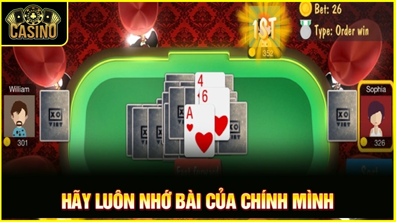 Cách nhớ bài tiến lên chính xác | Chuẩn quân đối thủ đã đánh 12 Cách nhớ bài tiến lên chính xác | Chuẩn quân đối thủ đã đánh 11