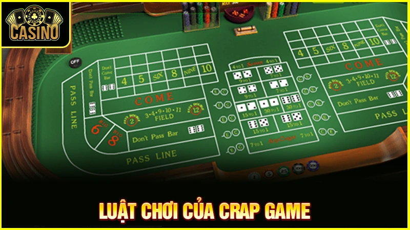 Craps là gì? Cách chơi Craps game trong casino 11