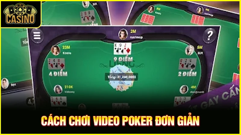 Video Poker là gì? Hướng dẫn luật chơi, cách thắng đậm 15