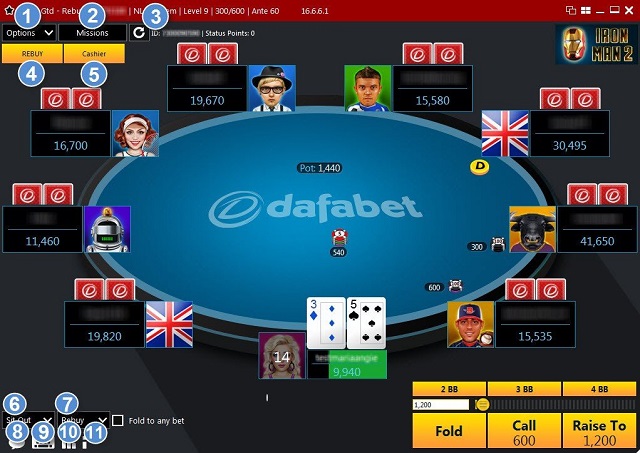 sàn poker online