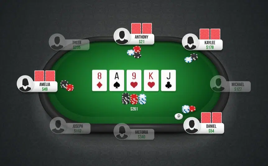 web poker trực tuyến