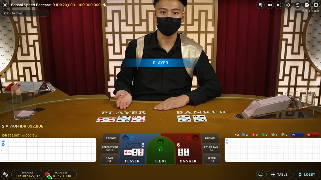 bí kíp chơi speed baccarat